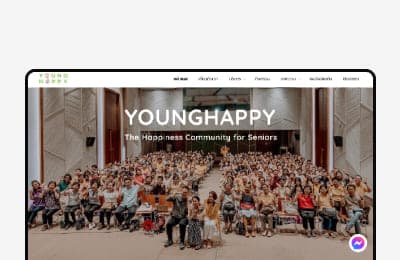 YOUNGHAPPY WEBSITE image